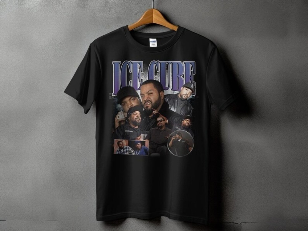 Ice Cube TShirt Ice Cube Fan Shirt Rap Hip Hop 90s Retro Shirt